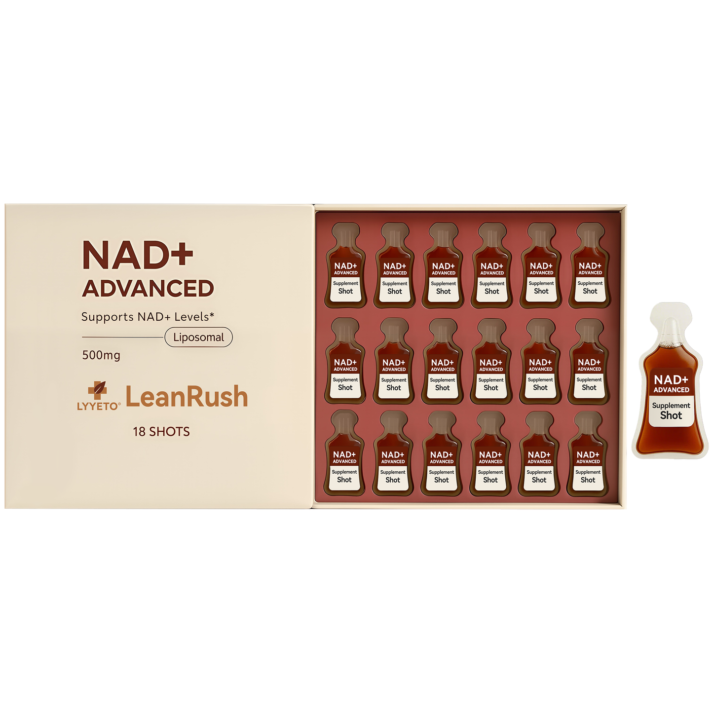 Lyyeto® LeanRush NAD+ & GLP-1 Weight Loss Shots