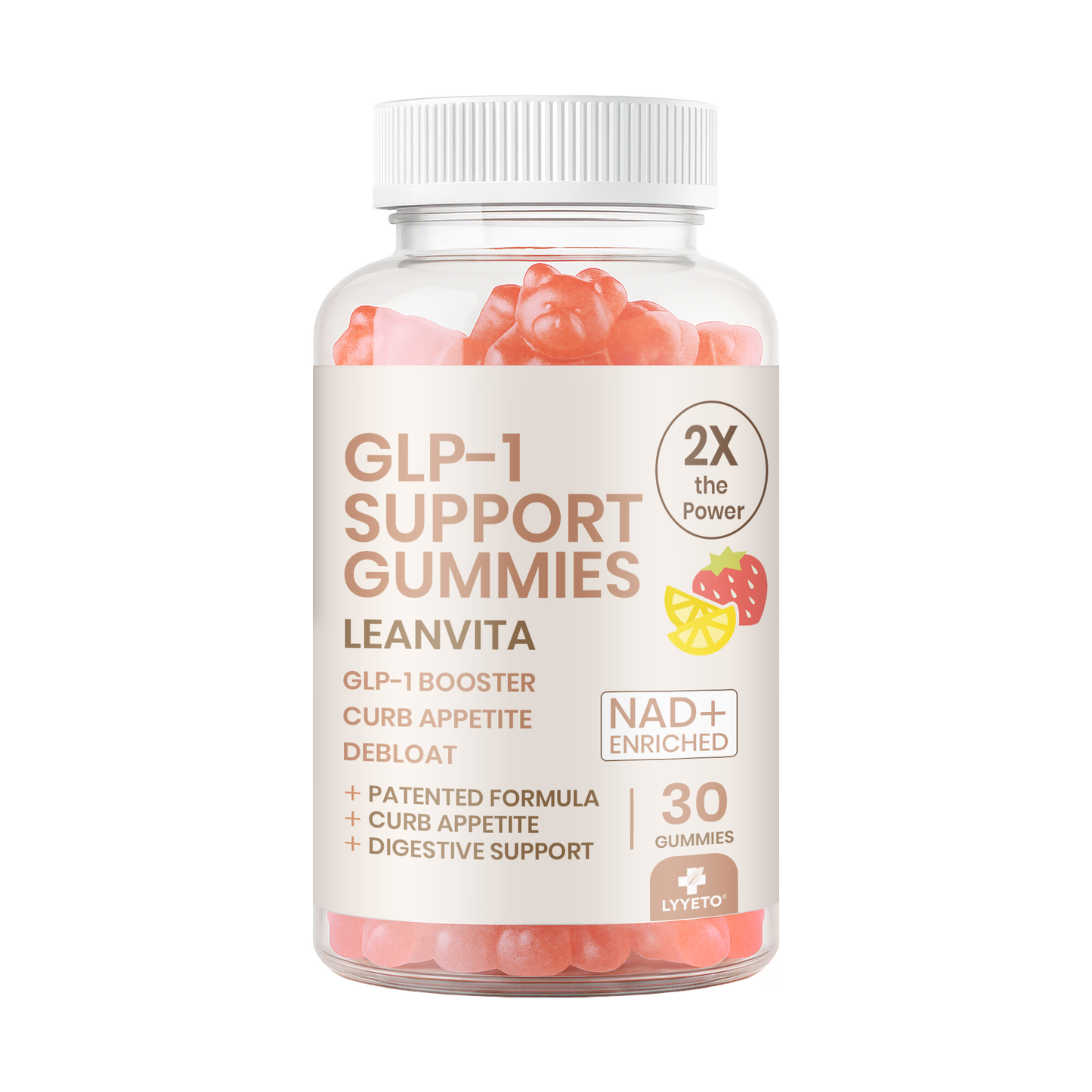 Lyyeto® LeanVita GLP-1 with NAD+Gummies 🔥