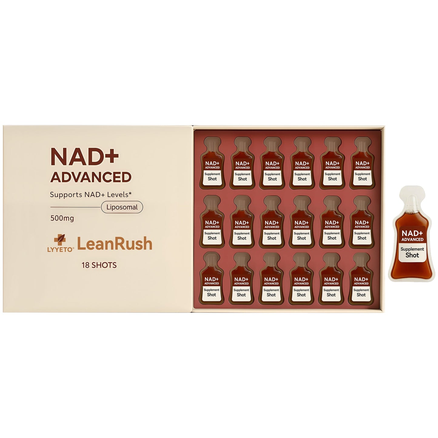 Lyyeto® LeanRush NAD+ & GLP-1 Weight Loss Shots