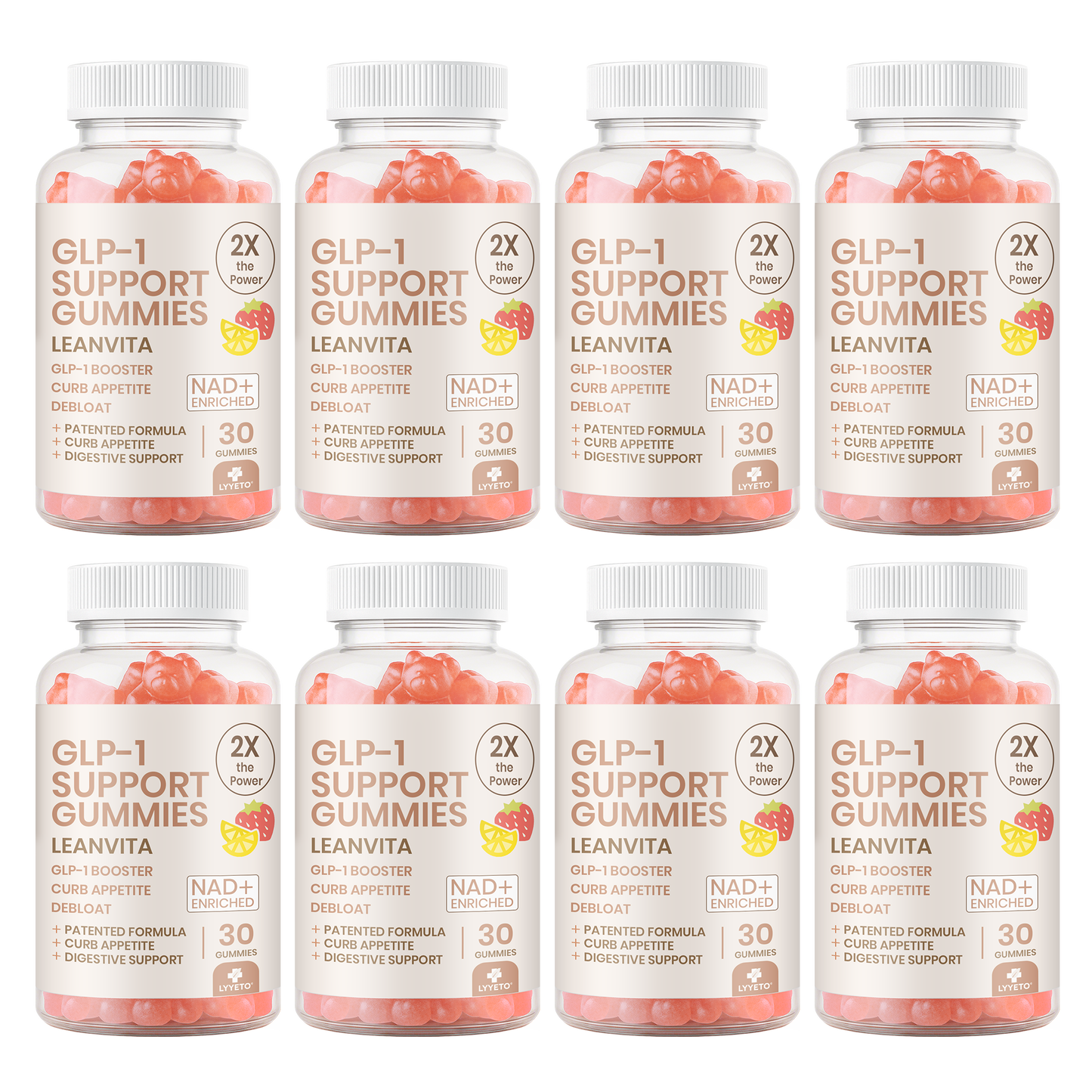 Lyyeto® LeanVita GLP-1 with NAD+Gummies 🔥