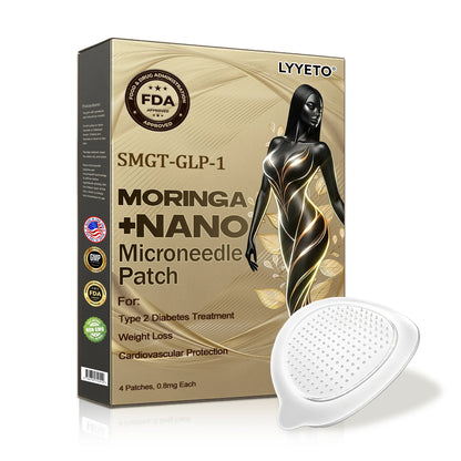 Lyyeto® 💕💕𝐌𝐨𝐫𝐢𝐧𝐠𝐚+𝐍𝐚𝐧𝐨 𝐌𝐢𝐜𝐫𝐨𝐧𝐞𝐞𝐝𝐥𝐞 𝐏𝐚𝐭𝐜𝐡 𝐰𝐢𝐭𝐡 𝐒𝐌𝐆𝐓-𝐆𝐋𝐏-𝟏 & 𝐌𝐚𝐭𝐫𝐢𝐱𝐲𝐥 𝟑𝟎𝟎𝟎 – 𝐒𝐥𝐢𝐦𝐦𝐢𝐧𝐠, 𝐒𝐤𝐢𝐧 𝐓𝐢𝐠𝐡𝐭𝐞𝐧𝐢𝐧𝐠, 𝐁𝐥𝐨𝐨𝐝 𝐒𝐮𝐠𝐚𝐫 𝐒𝐮𝐩𝐩𝐨𝐫𝐭, 𝐍𝐨 𝐈𝐧𝐣𝐞𝐜𝐭𝐢𝐨𝐧, 𝟕-𝐃𝐚𝐲 𝐑𝐞𝐬𝐮𝐥𝐭🥇