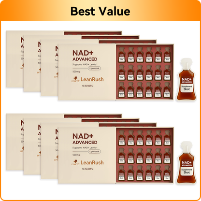 Lyyeto® LeanRush NAD+ & GLP-1 Weight Loss Shots