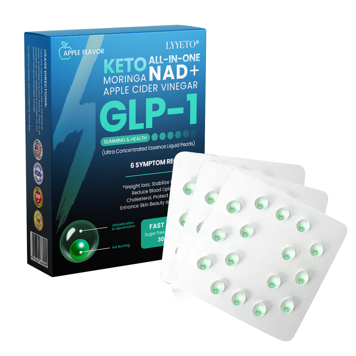 Lyyeto® GLP-1 Slimming & Health Pearls